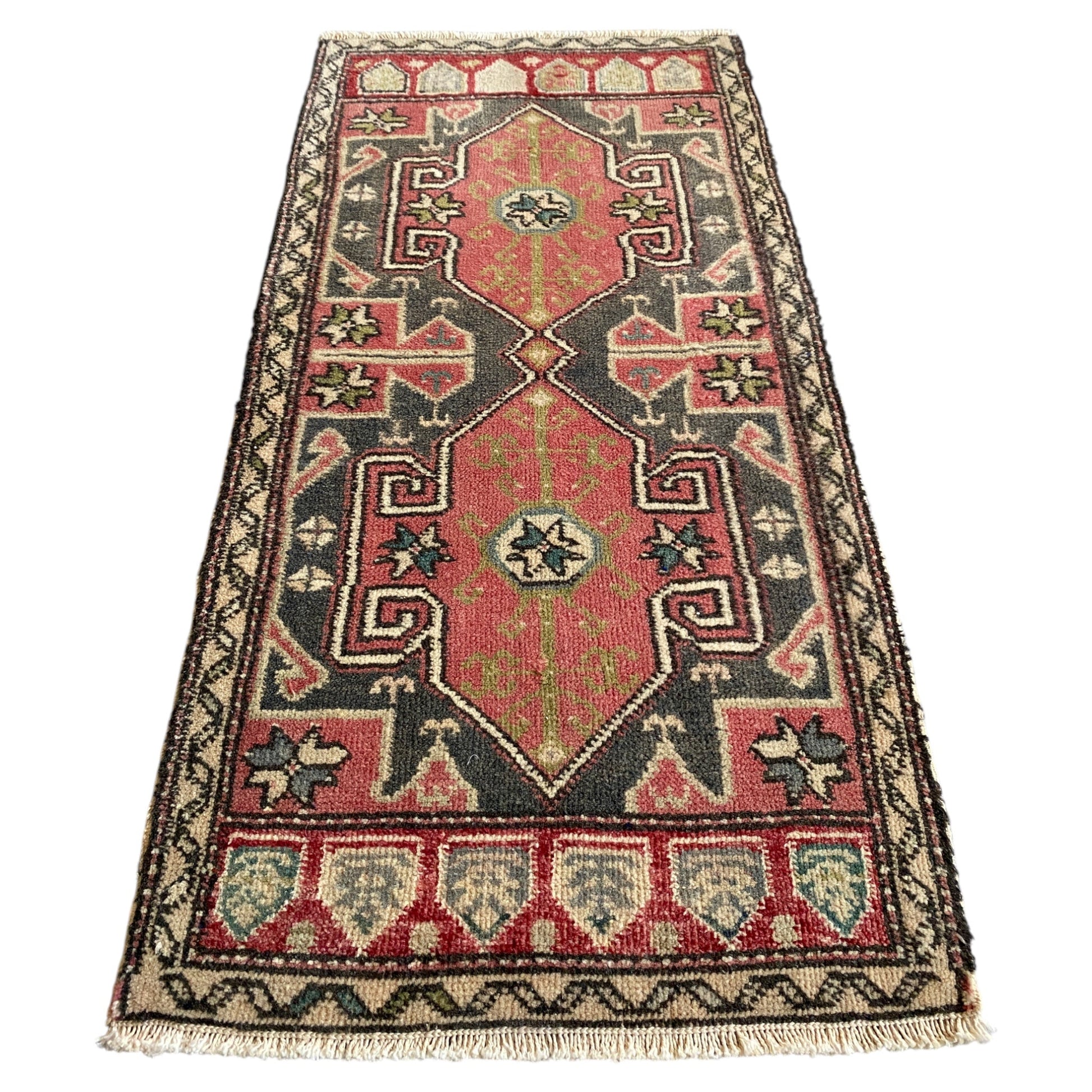 Vintage Small Konya Rug - Kilim Art Gallery