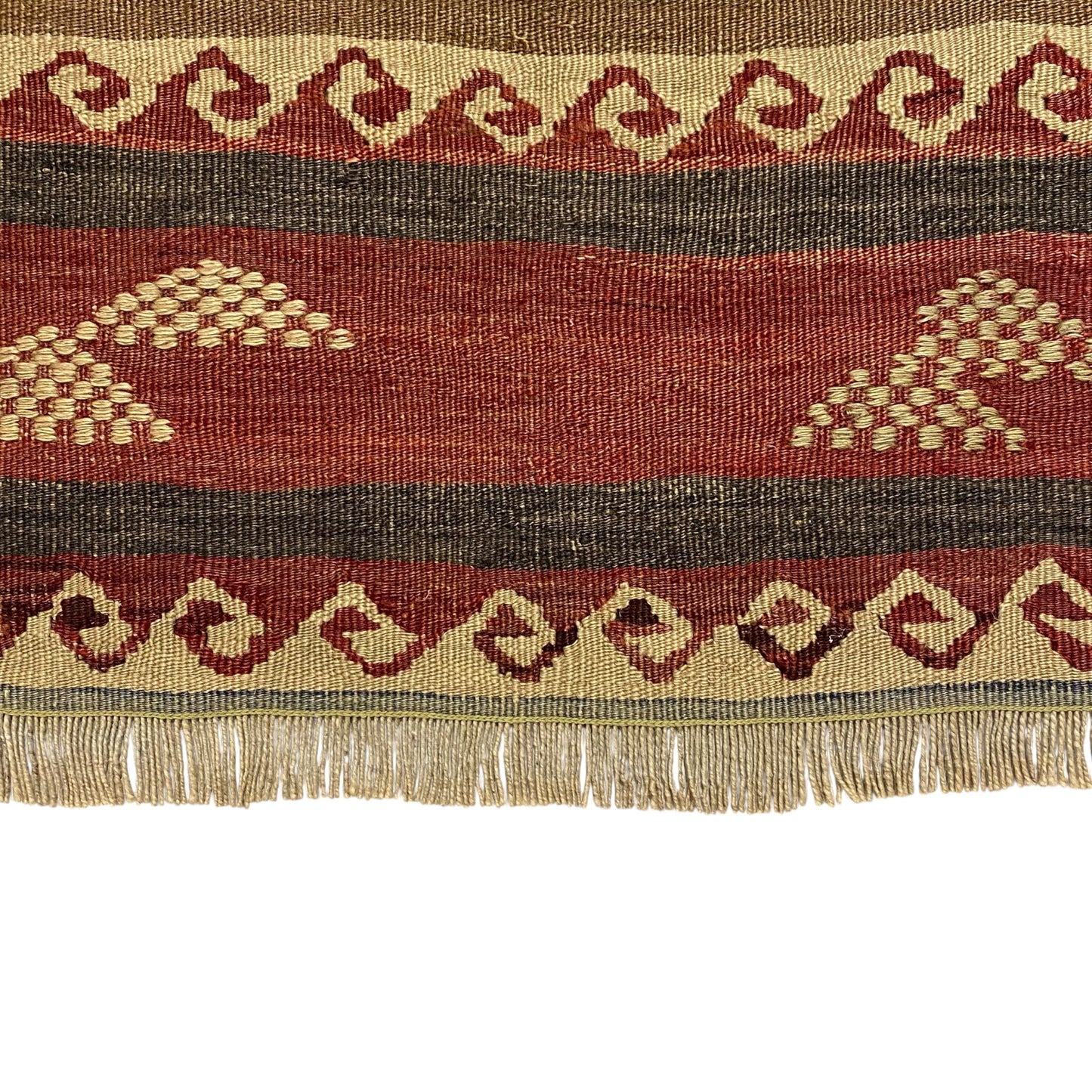 Vintage Striped Konya Kilim Rug - Kilim Art Gallery