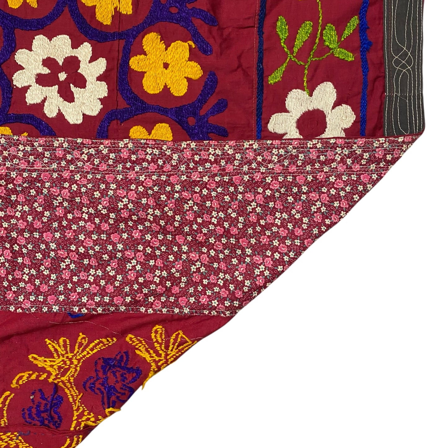 Vintage Suzani Wall Hanging / Throw / Blanket - Kilim Art Gallery