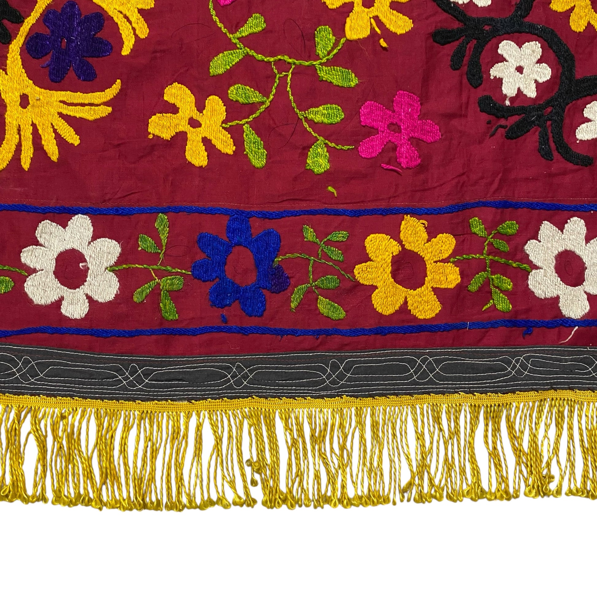 Vintage Suzani Wall Hanging / Throw / Blanket - Kilim Art Gallery