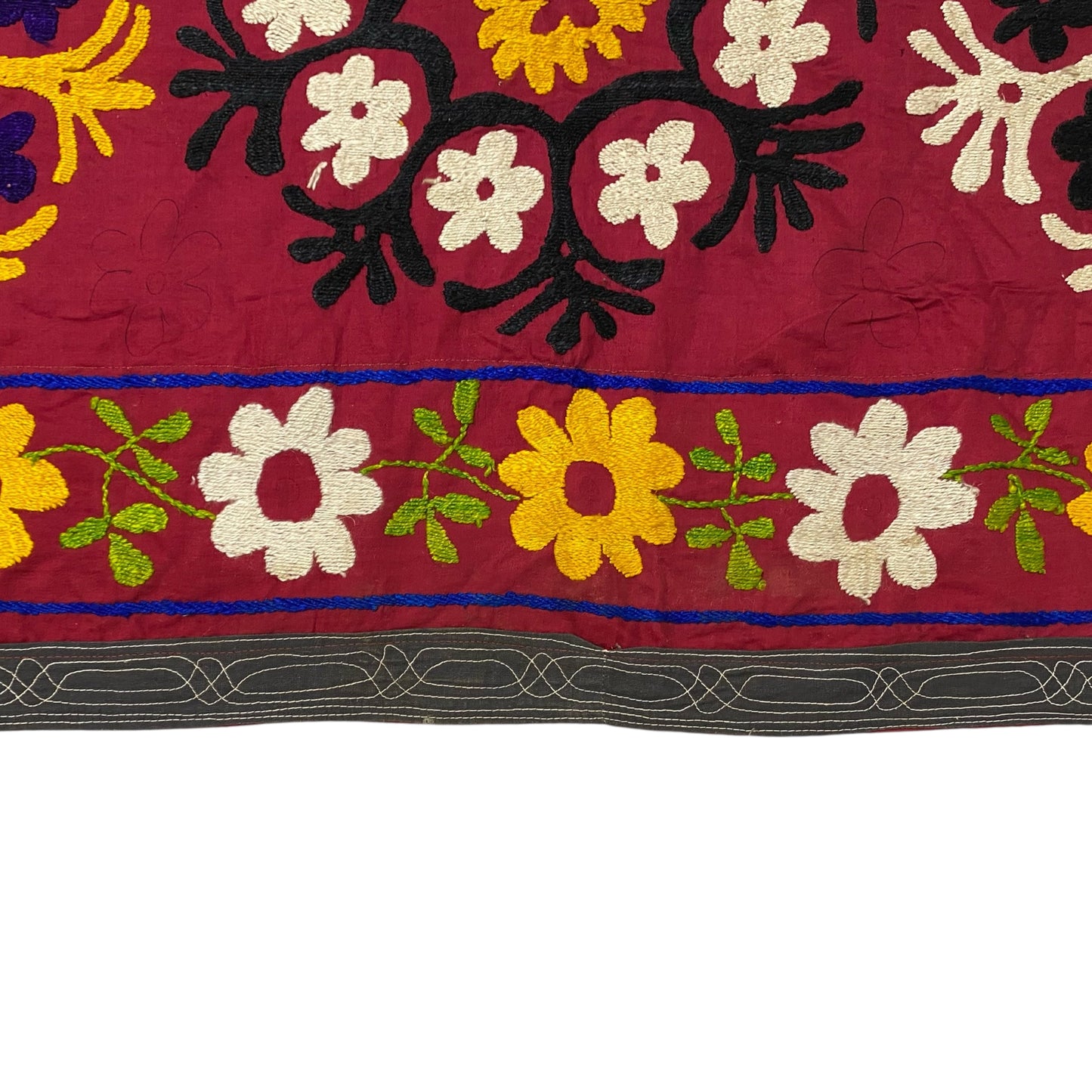 Vintage Suzani Wall Hanging / Throw / Blanket - Kilim Art Gallery