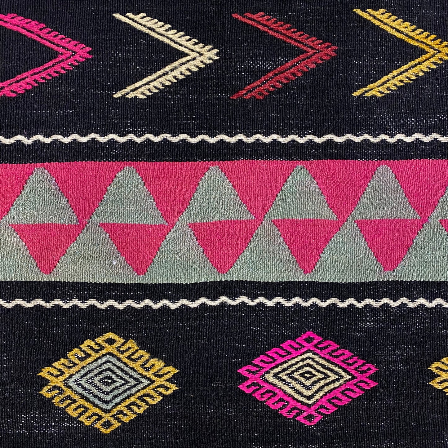 Vintage Tribal Kilim Rug