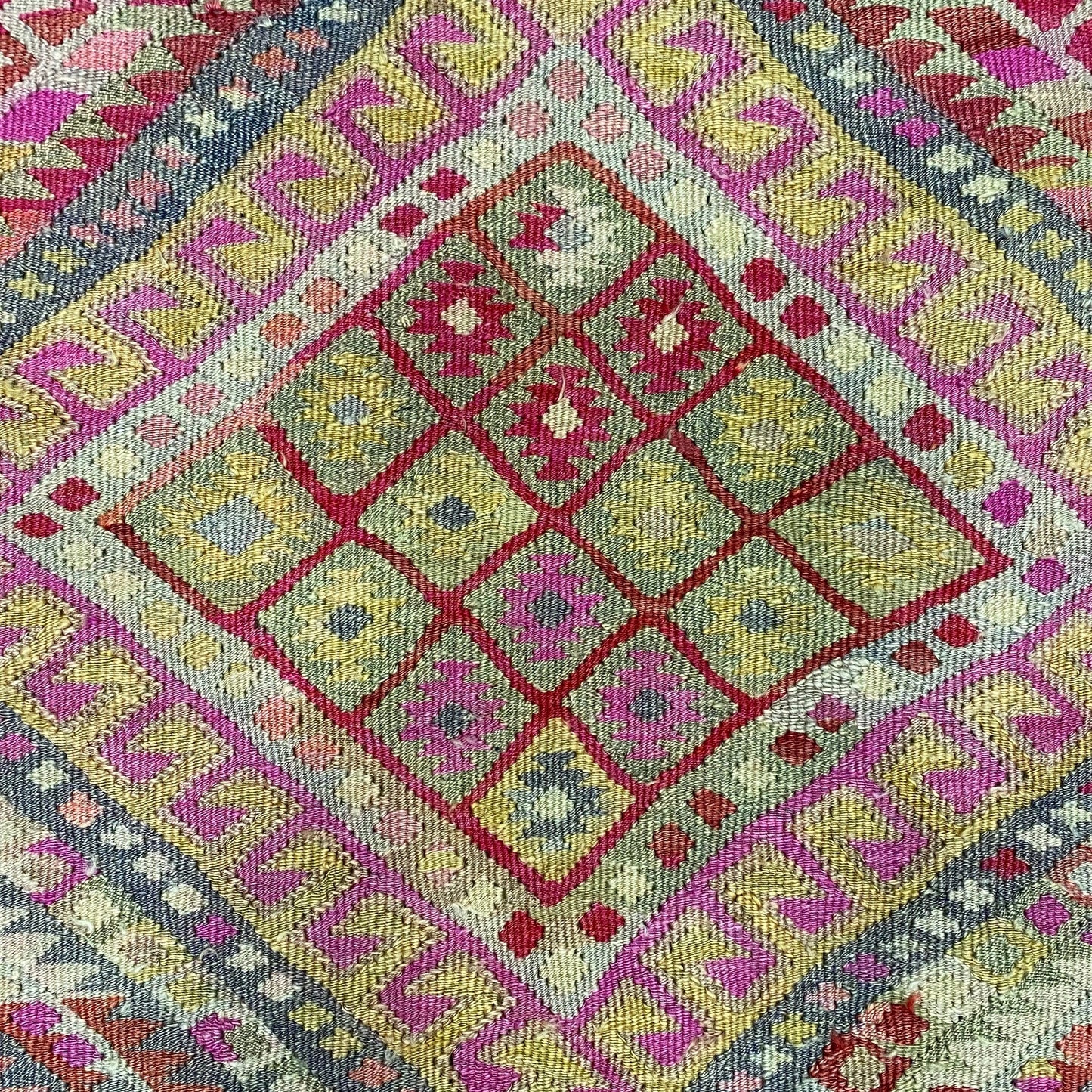 Vintage Tribal Kilim Rug