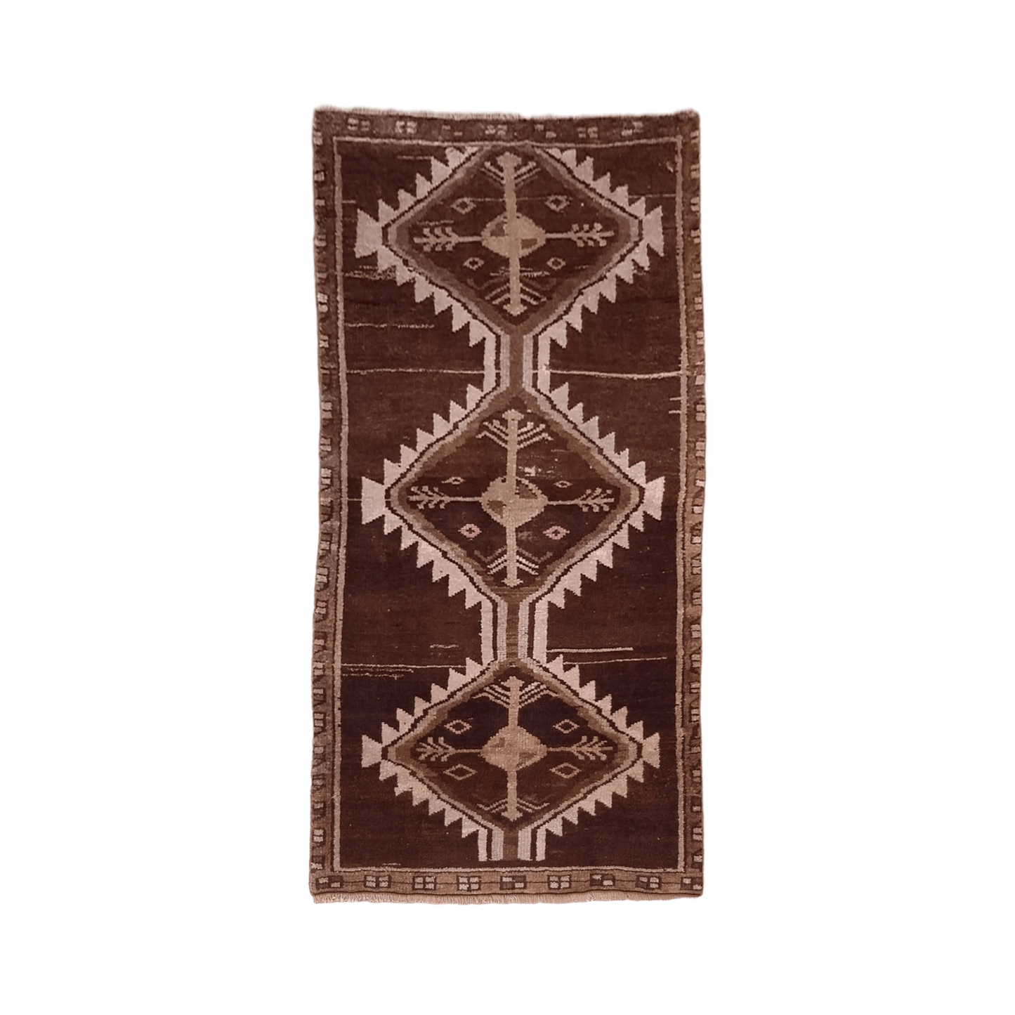 Vintage Tribal Kurdish Rug - Kilim Art Gallery
