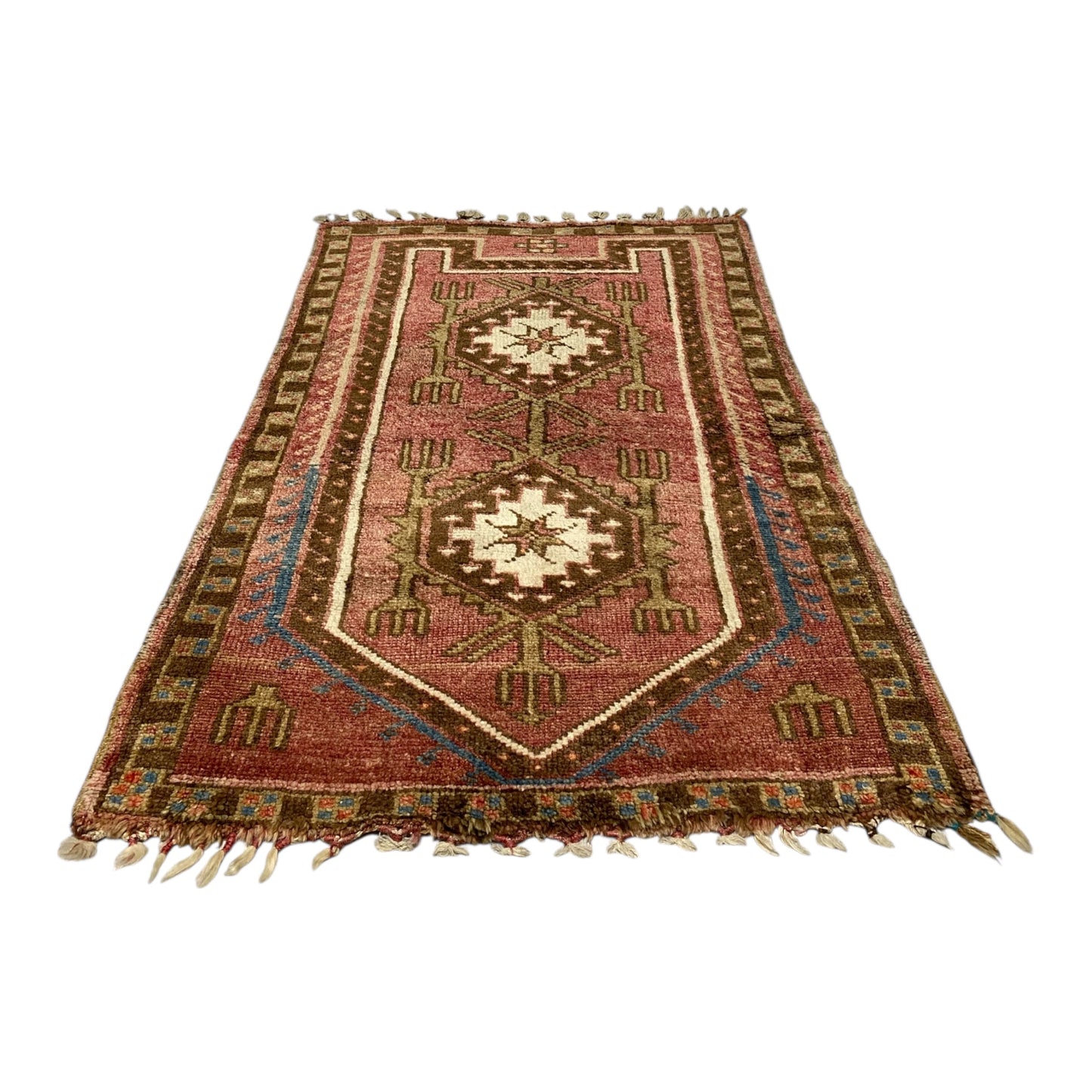 Vintage Tribal Prayer Rug - Kilim Art Gallery