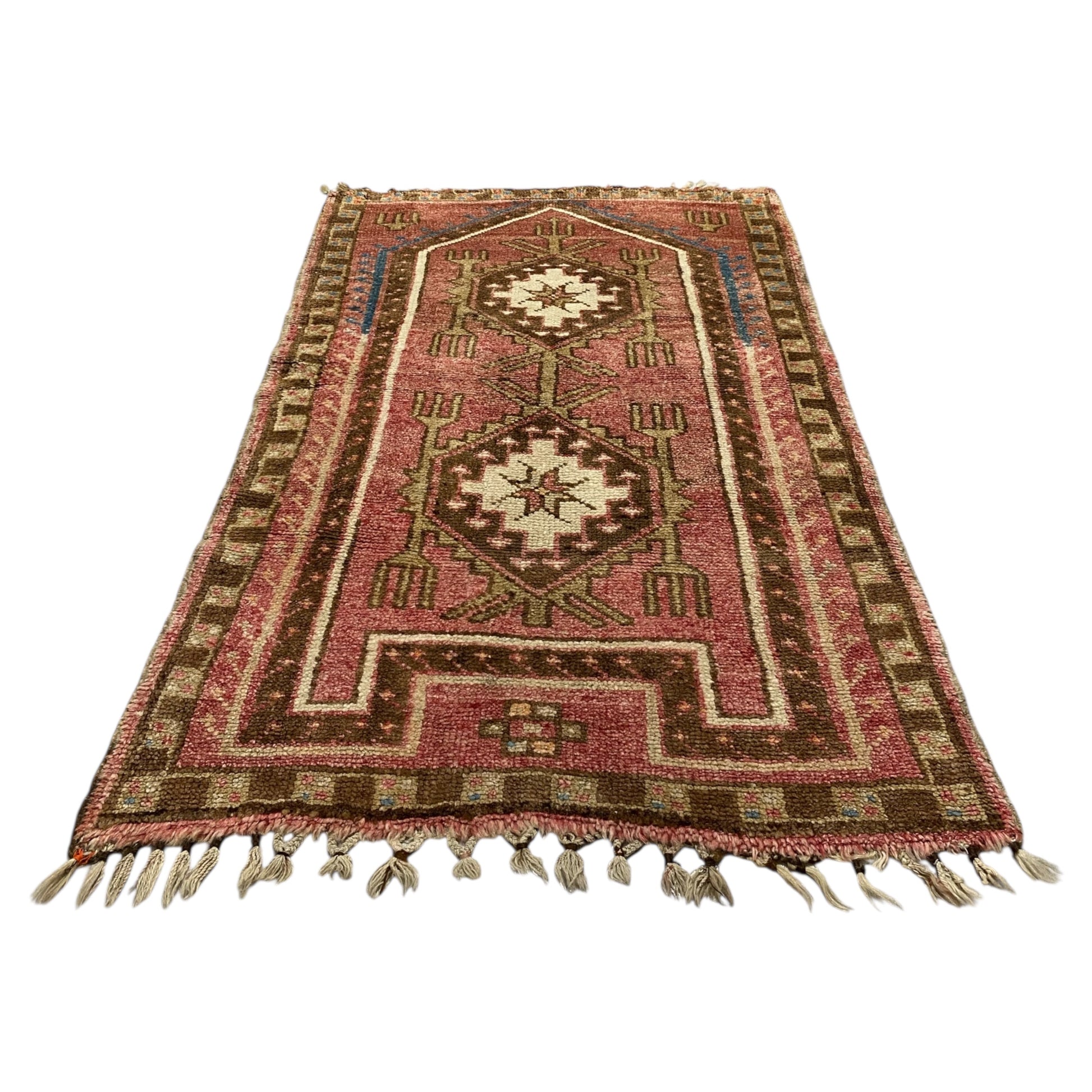 Vintage Tribal Prayer Rug - Kilim Art Gallery