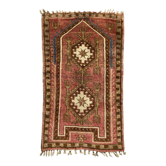 Vintage Tribal Prayer Rug - Kilim Art Gallery