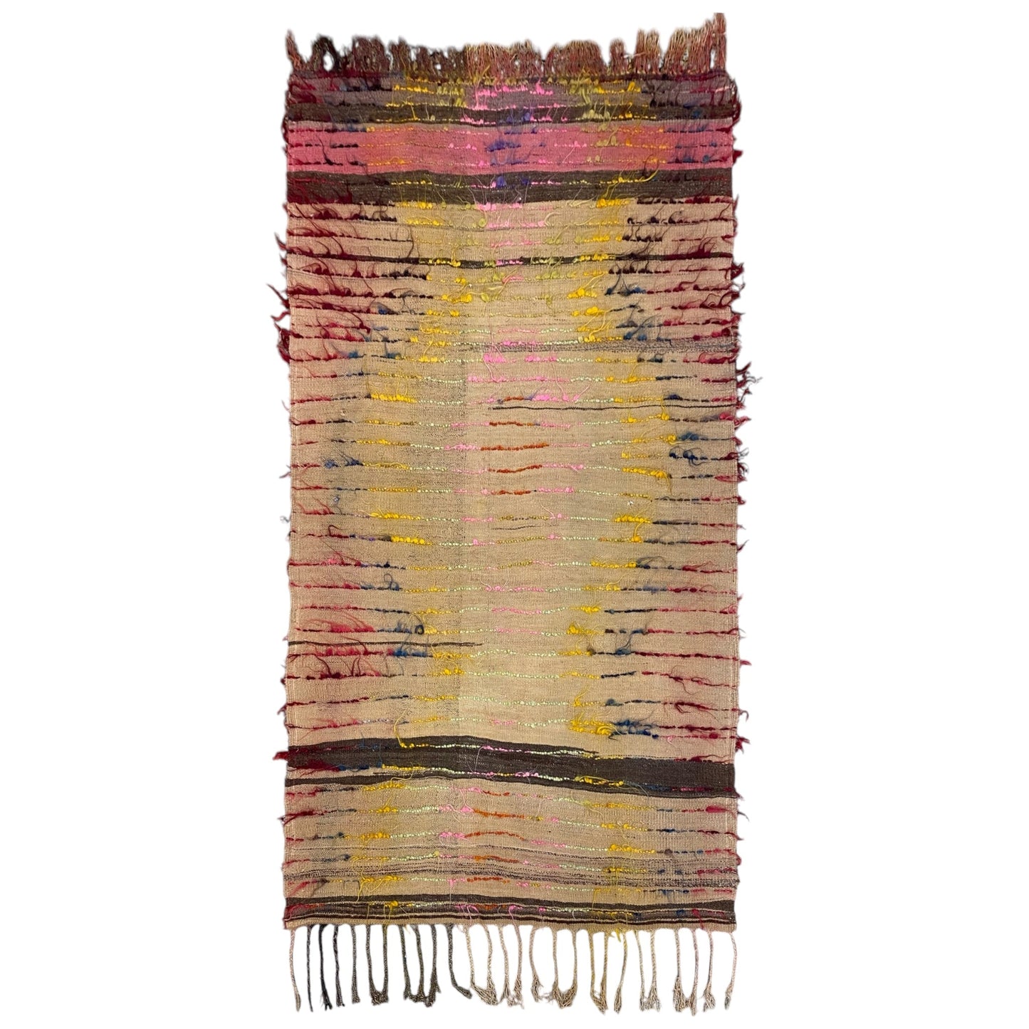 Vintage Tüllü Angora Mohair Filikli Rug - Kilim Art Gallery