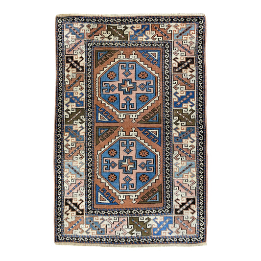 Vintage Turkish Ayvacik Kozak / Canakkale Rug - Kilim Art Gallery