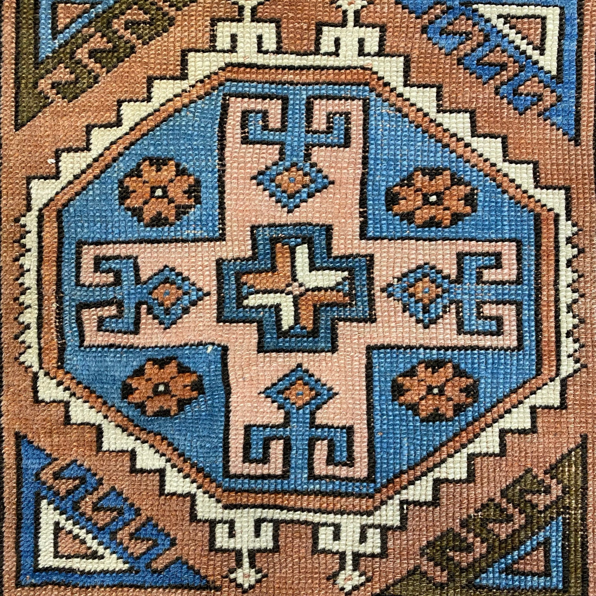 Vintage Turkish Ayvacik Kozak / Canakkale Rug - Kilim Art Gallery