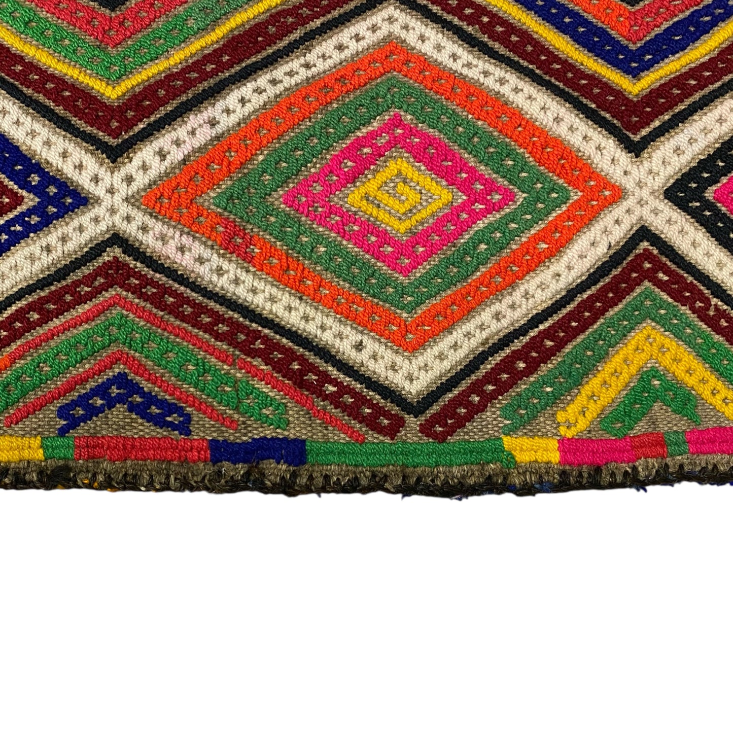 Vintage Turkish Cicim Yastik Kilim - Kilim Art Gallery