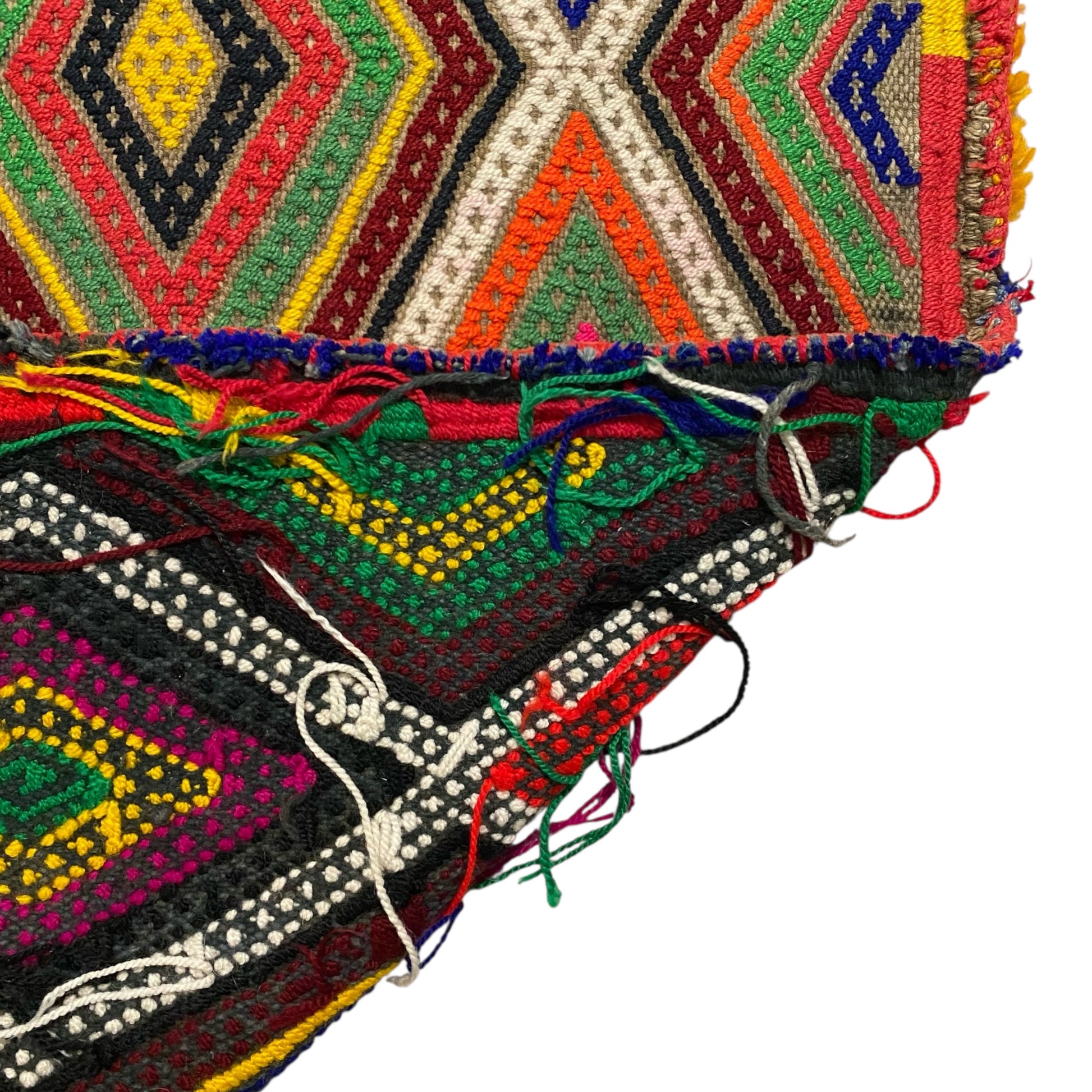 Vintage Turkish Cicim Yastik Kilim - Kilim Art Gallery