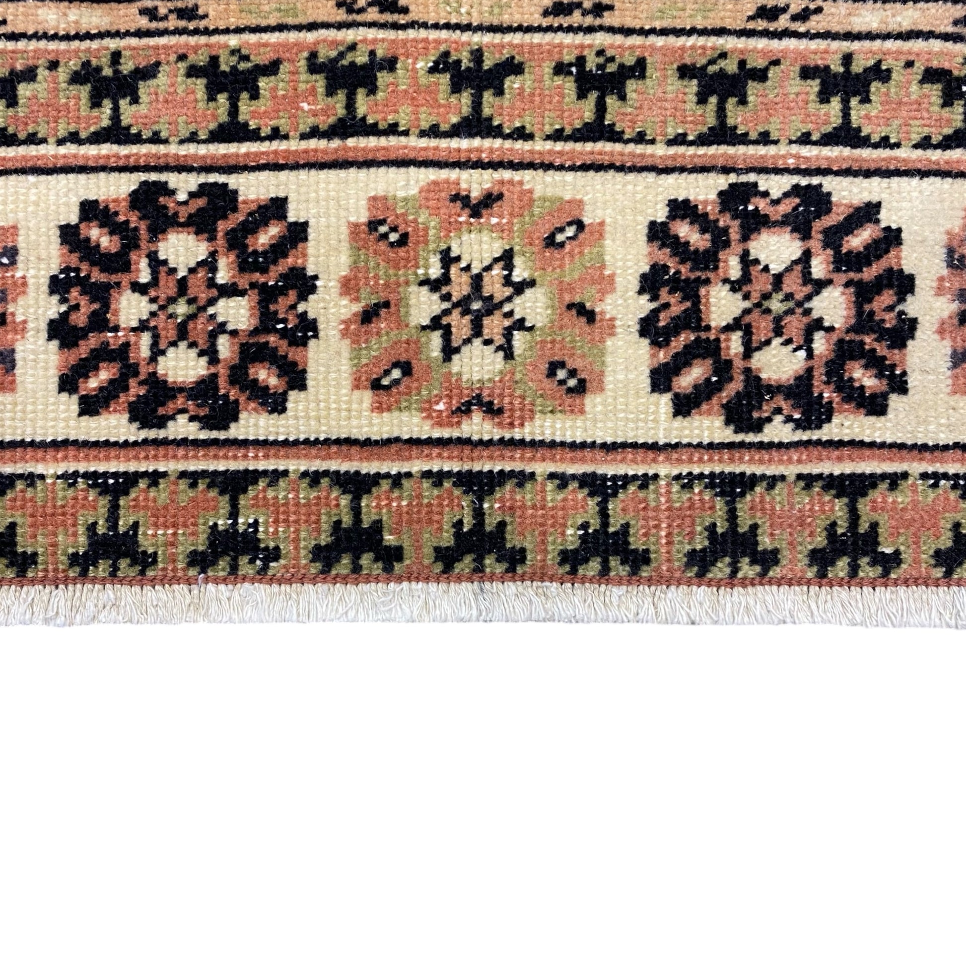 Vintage Turkish Dazkiri Oushak Rug