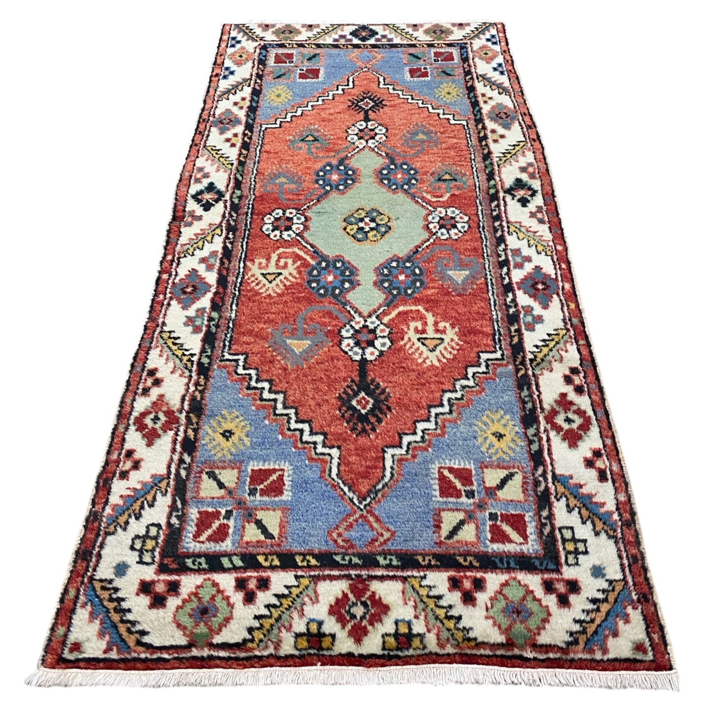 Vintage Turkish Dazkırı Rug