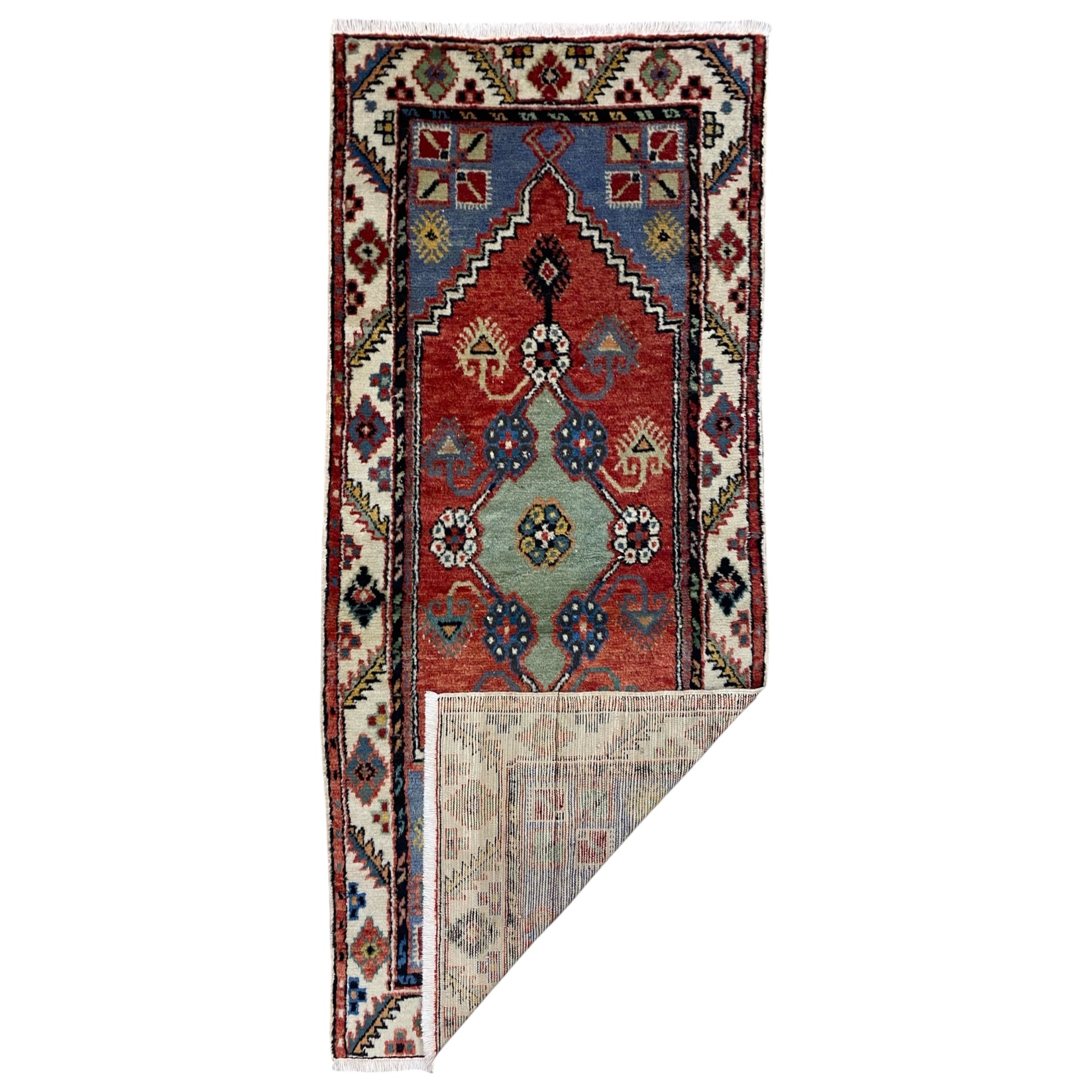 Vintage Turkish Dazkırı Rug