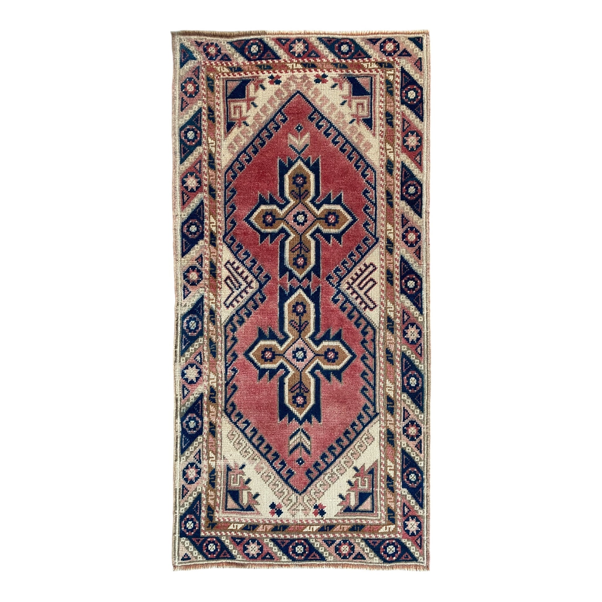 Vintage Turkish Dosemealti Rug - Kilim Art Gallery