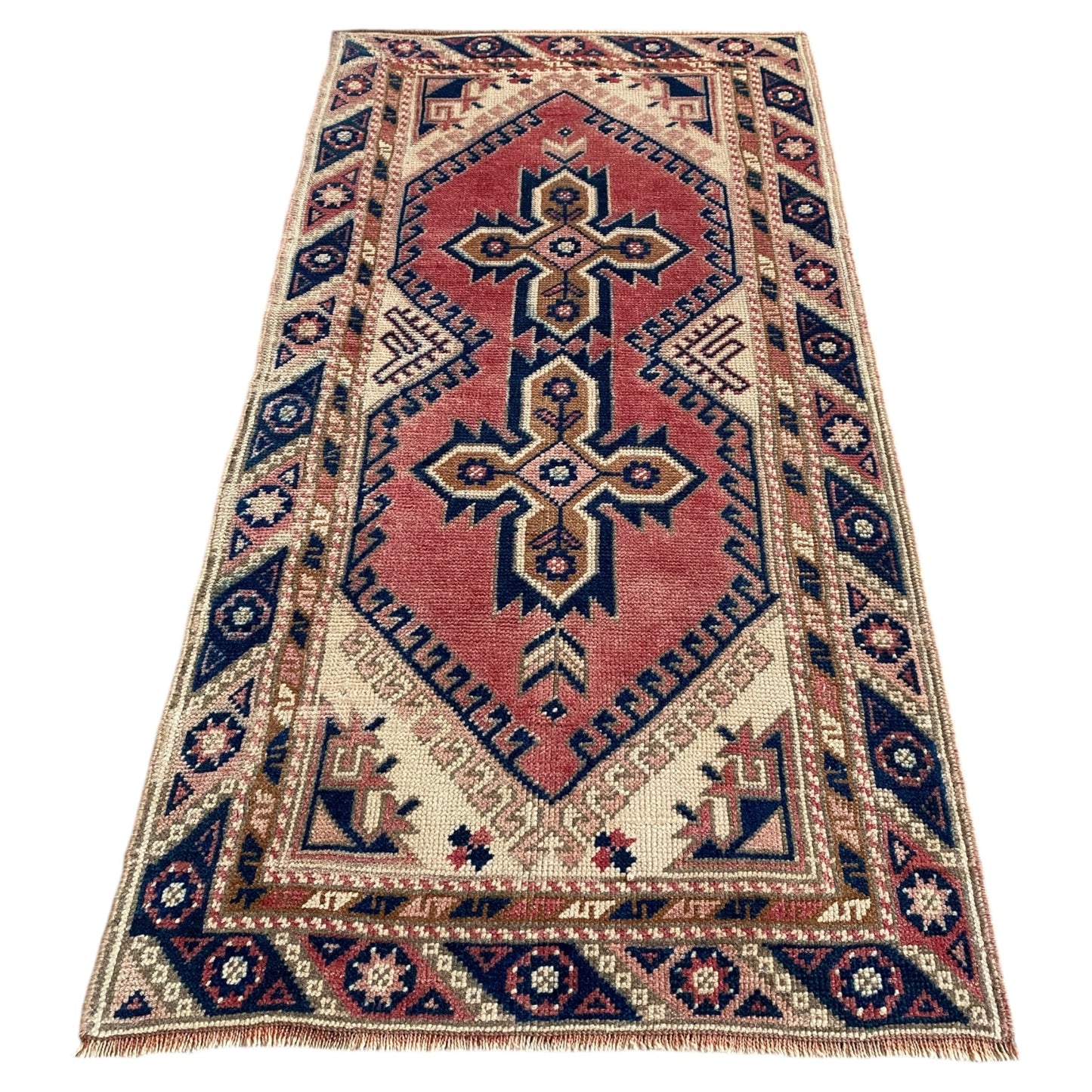 Vintage Turkish Dosemealti Rug - Kilim Art Gallery