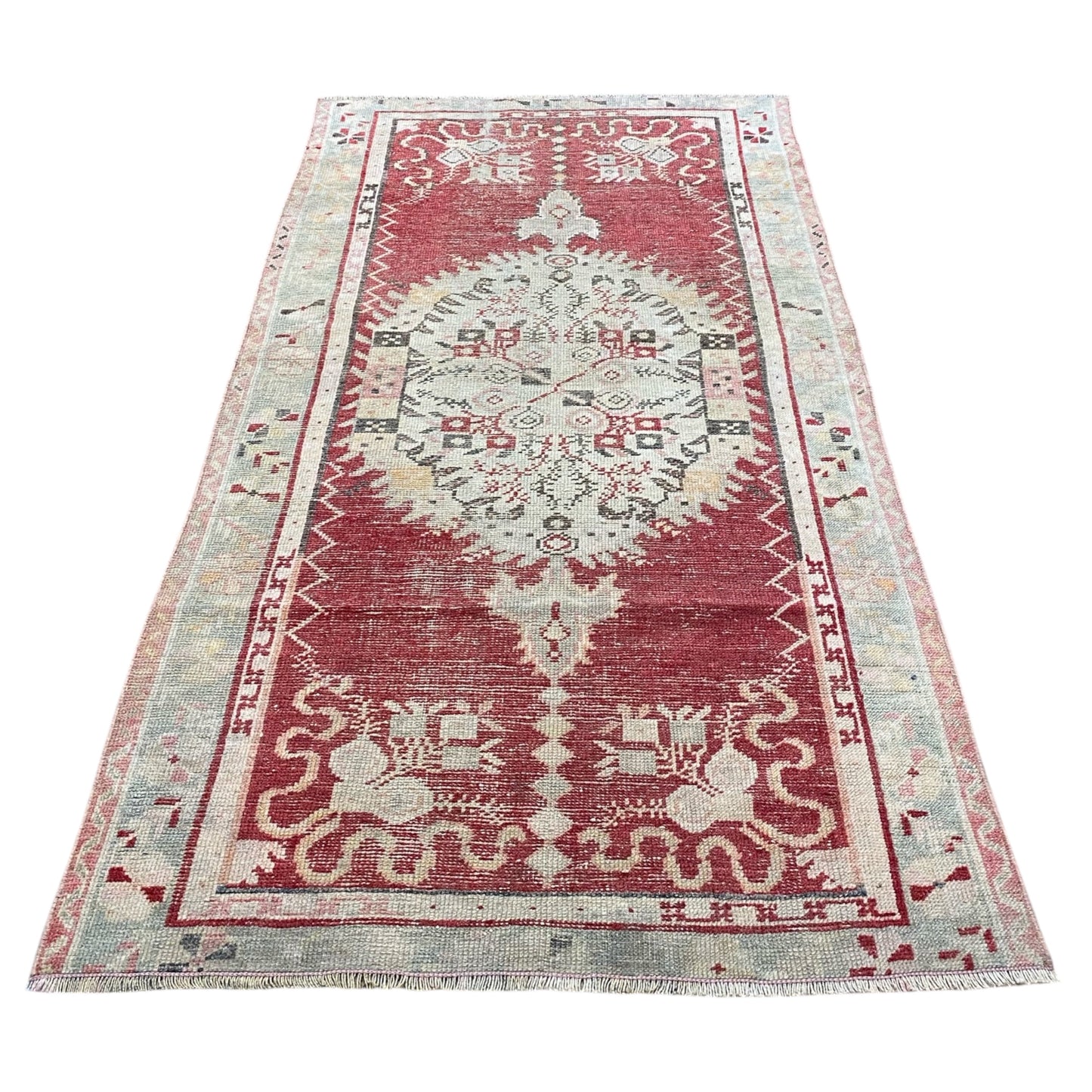 Vintage Turkish Güney Guney Carpet Rug - Kilim Art Gallery