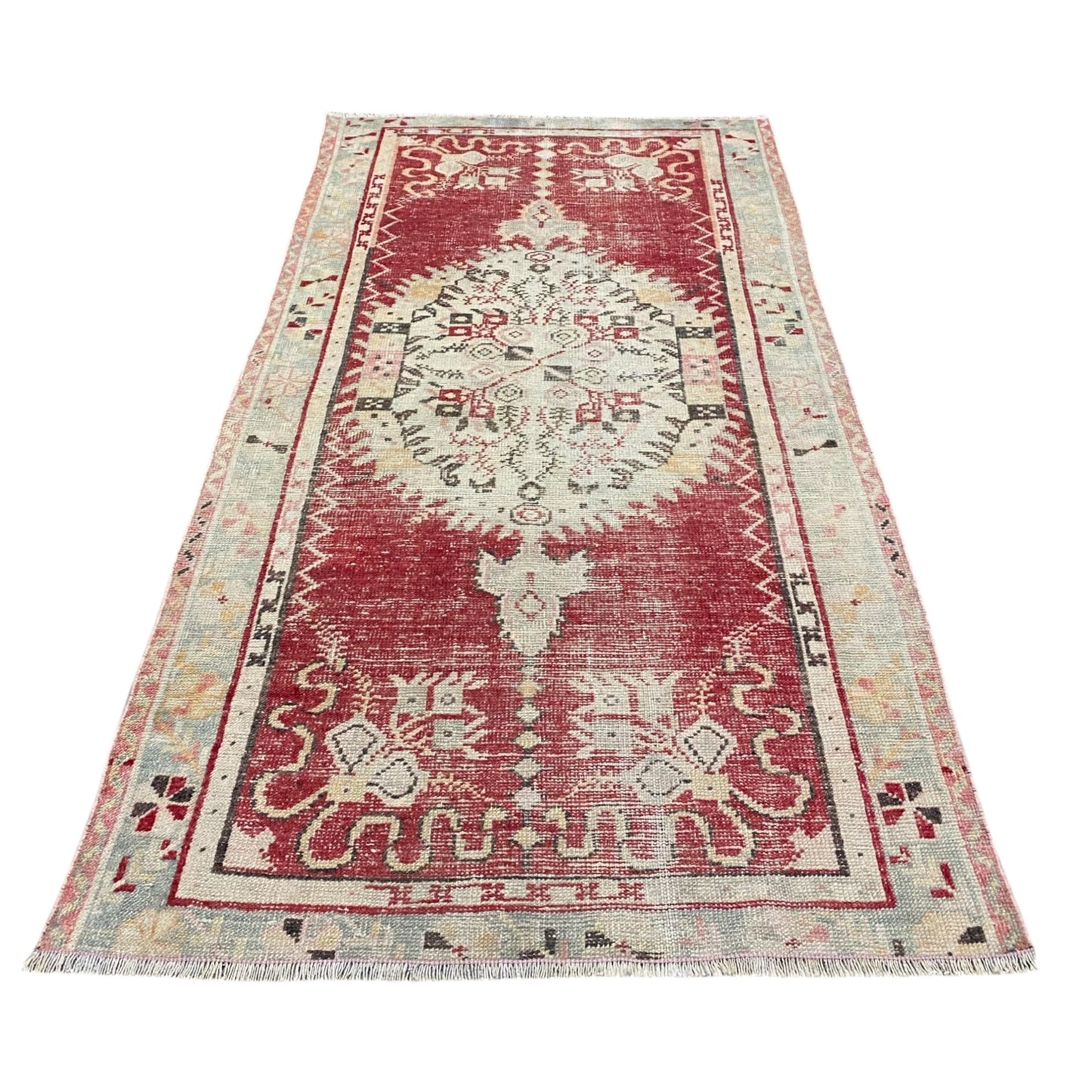 Vintage Turkish Güney Guney Carpet Rug - Kilim Art Gallery