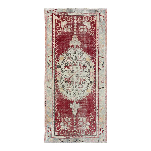 Vintage Turkish Güney Guney Carpet Rug