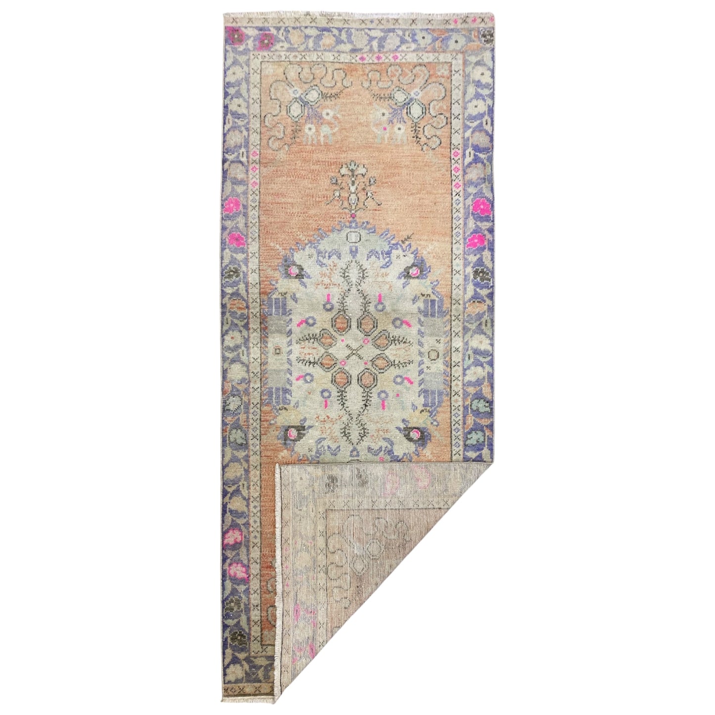 Vintage Turkish Guney Rug - Kilim Art Gallery