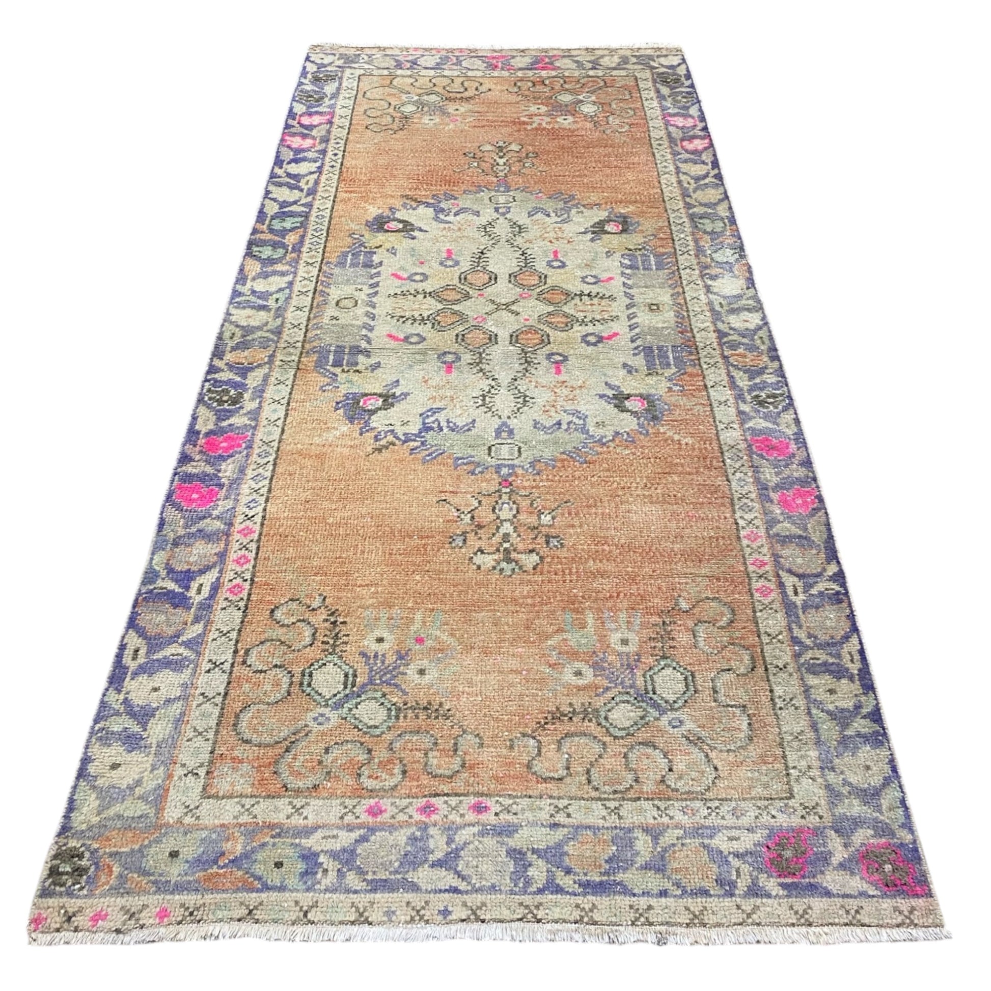 Vintage Turkish Guney Rug - Kilim Art Gallery