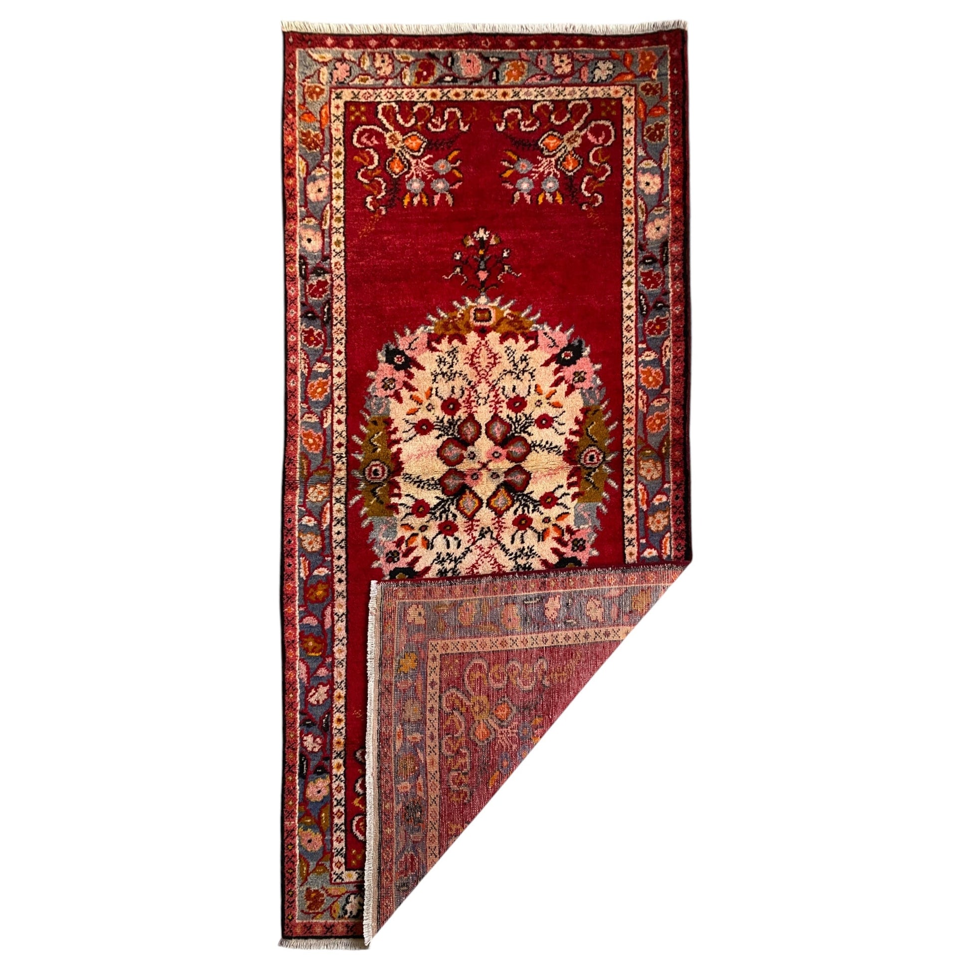 Vintage Turkish Güney Rug Carpet - Kilim Art Gallery