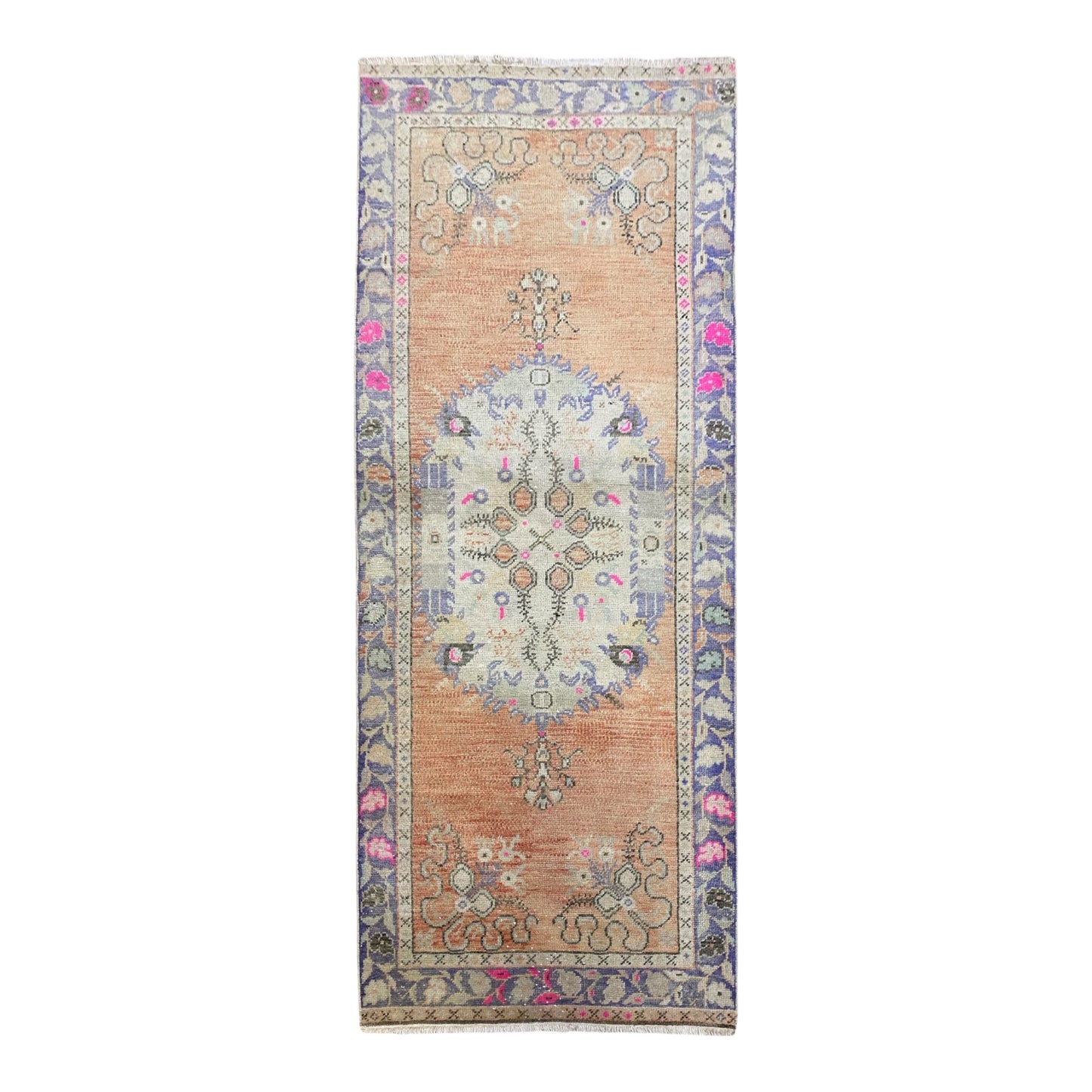 Vintage Turkish Guney Rug