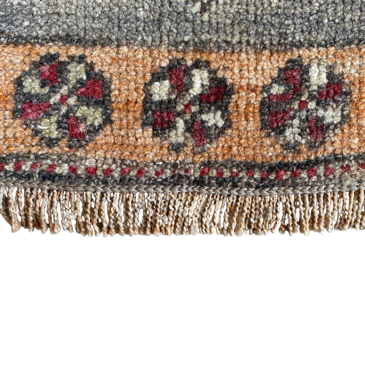 Vintage Turkish Oushak Carpet Bath Mat - Kilim Art Gallery