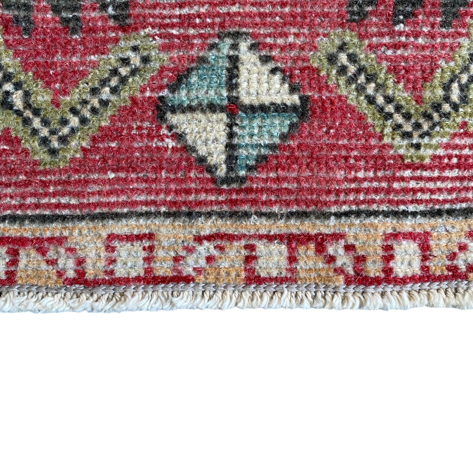 Vintage Turkish Oushak Carpet Doormat - Kilim Art Gallery
