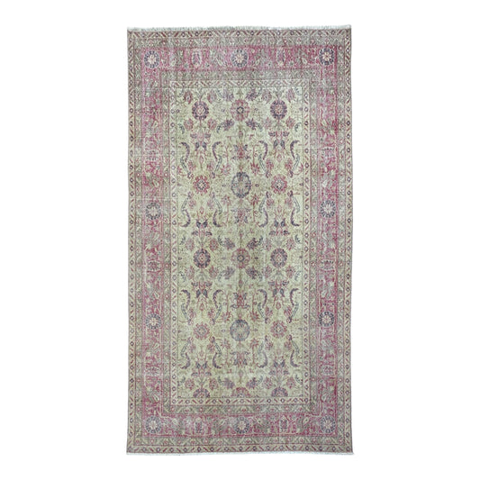 Vintage Turkish Oushak Rug