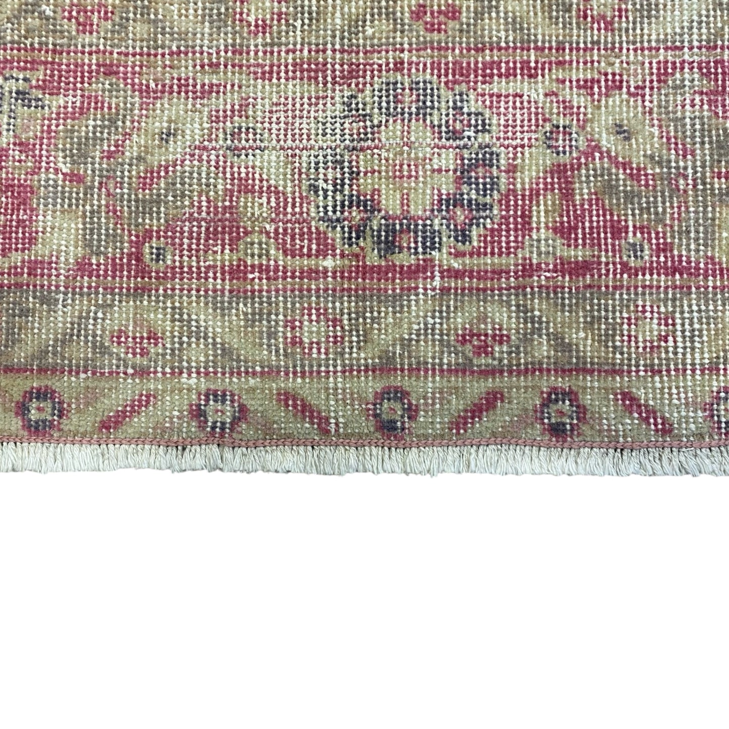 Vintage Turkish Oushak Rug