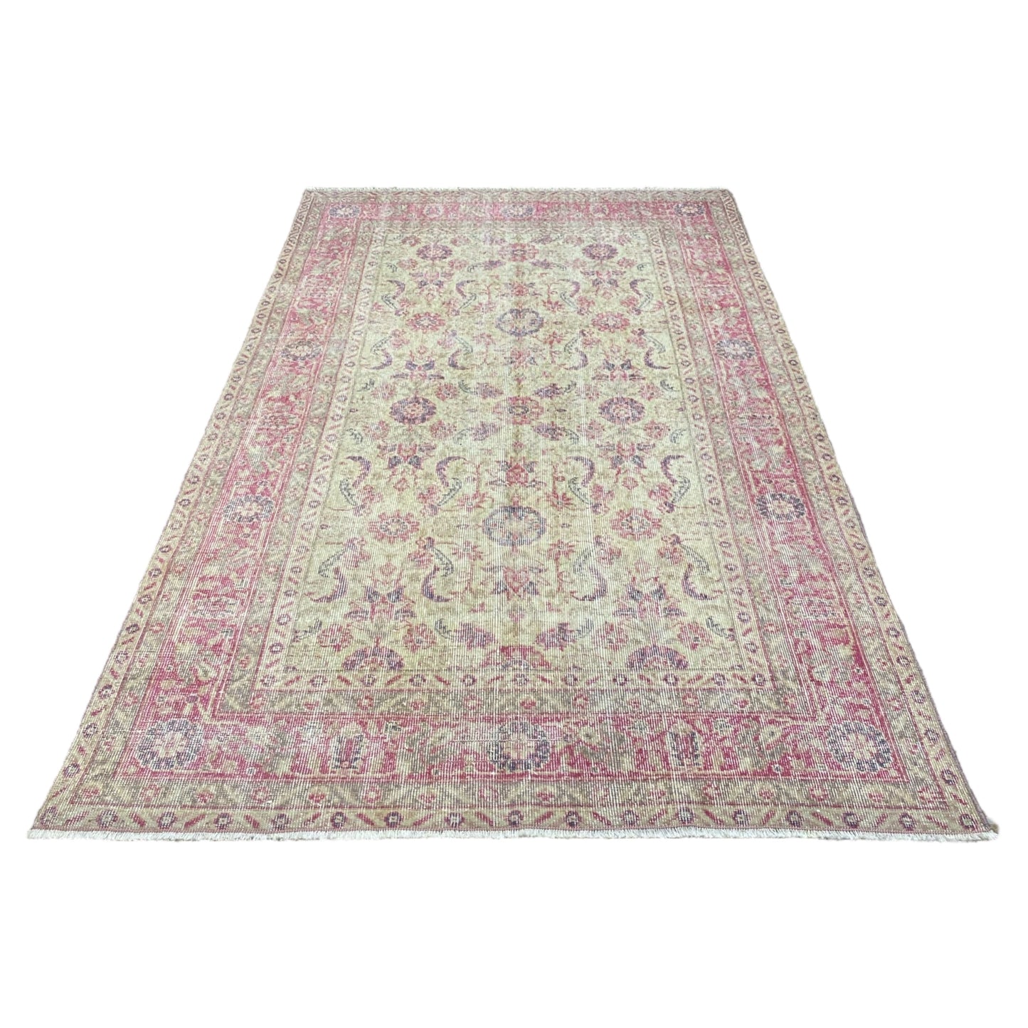 Vintage Turkish Oushak Rug - Kilim Art Gallery