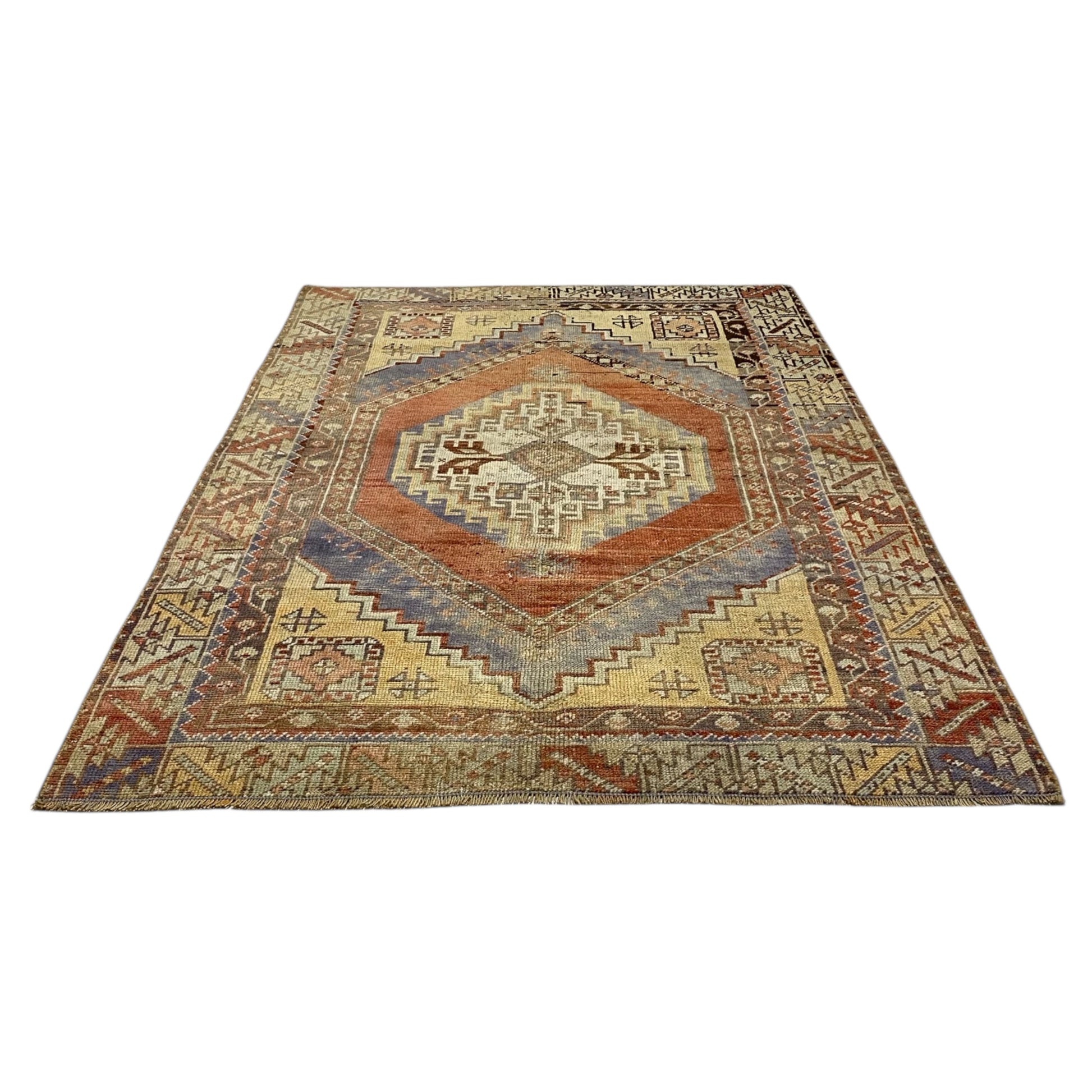 Vintage Turkish Oushak Rug - Kilim Art Gallery