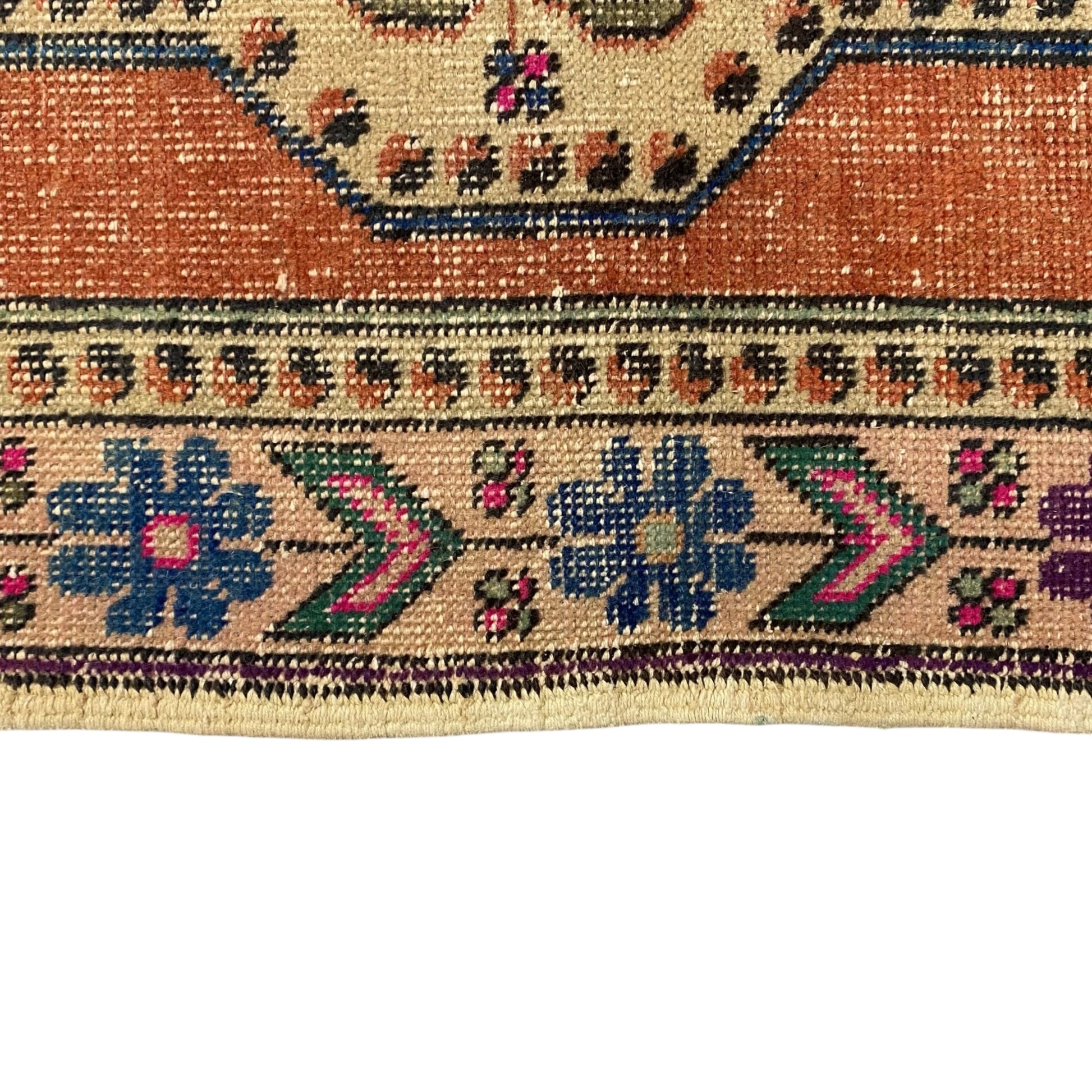 Vintage Turkish Oushak Rug - Kilim Art Gallery