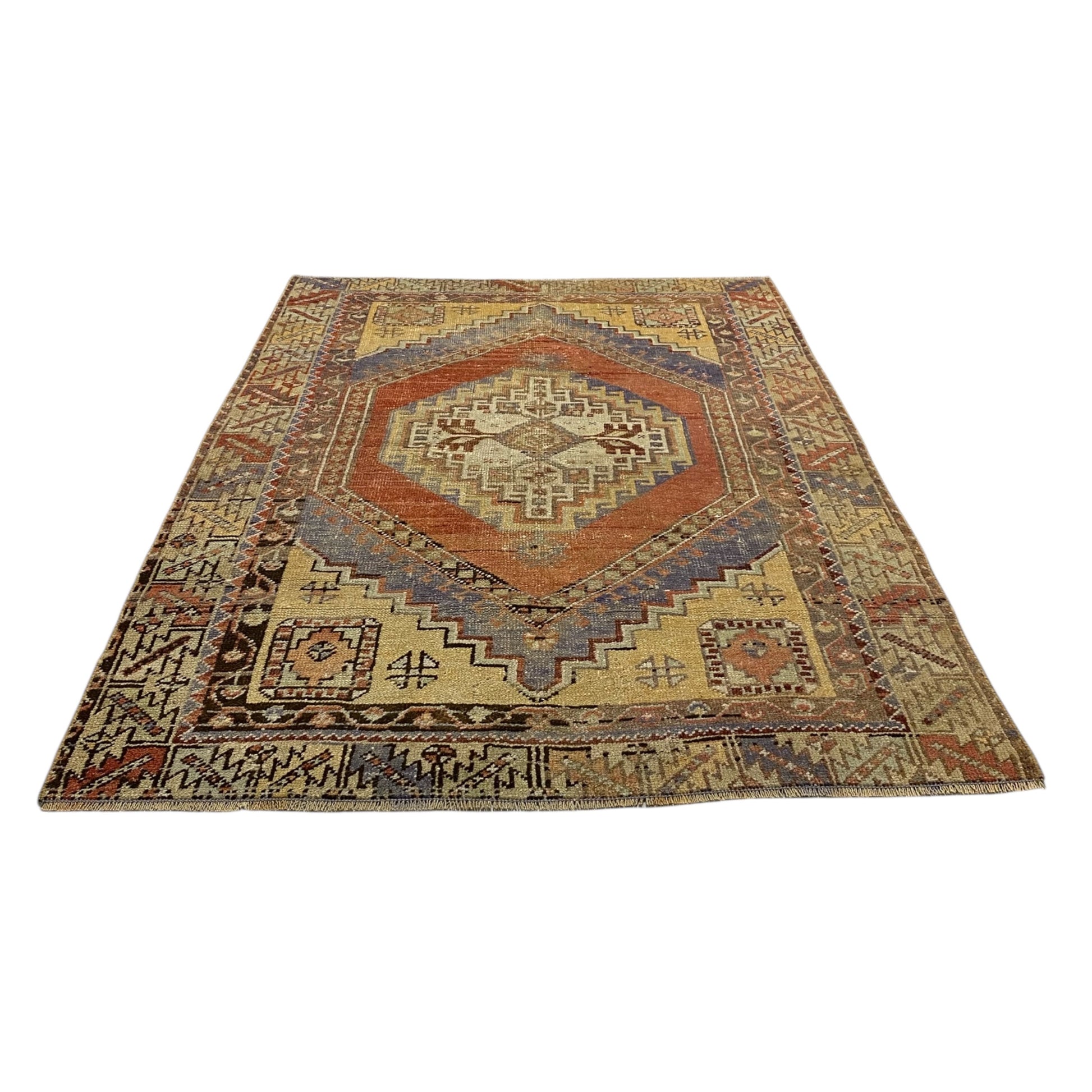 Vintage Turkish Oushak Rug - Kilim Art Gallery