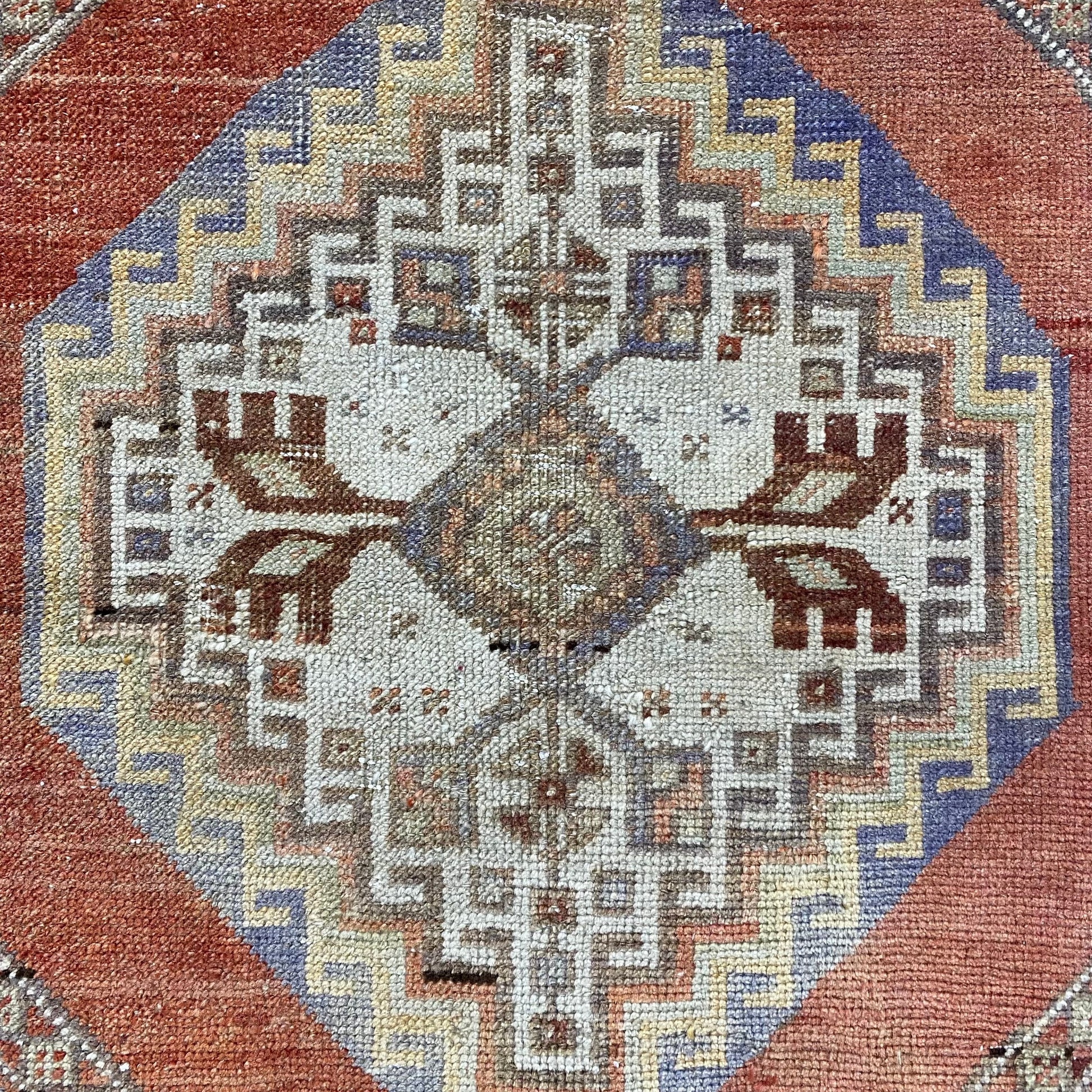Vintage Turkish Oushak Rug - Kilim Art Gallery