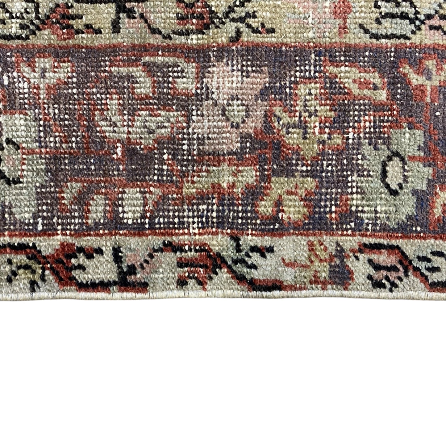 Vintage Turkish Oushak Rug