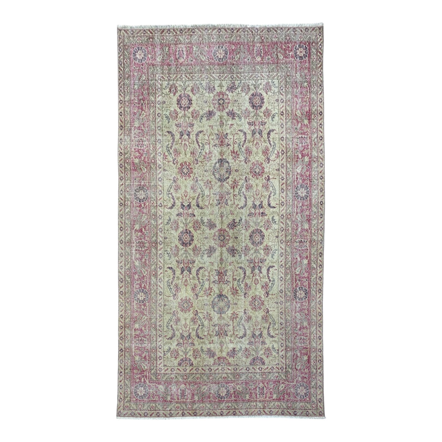 Vintage Turkish Oushak Rug - Kilim Art Gallery