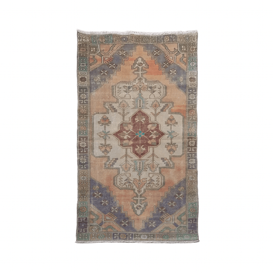 Vintage Turkish Oushak Rug - Kilim Art Gallery