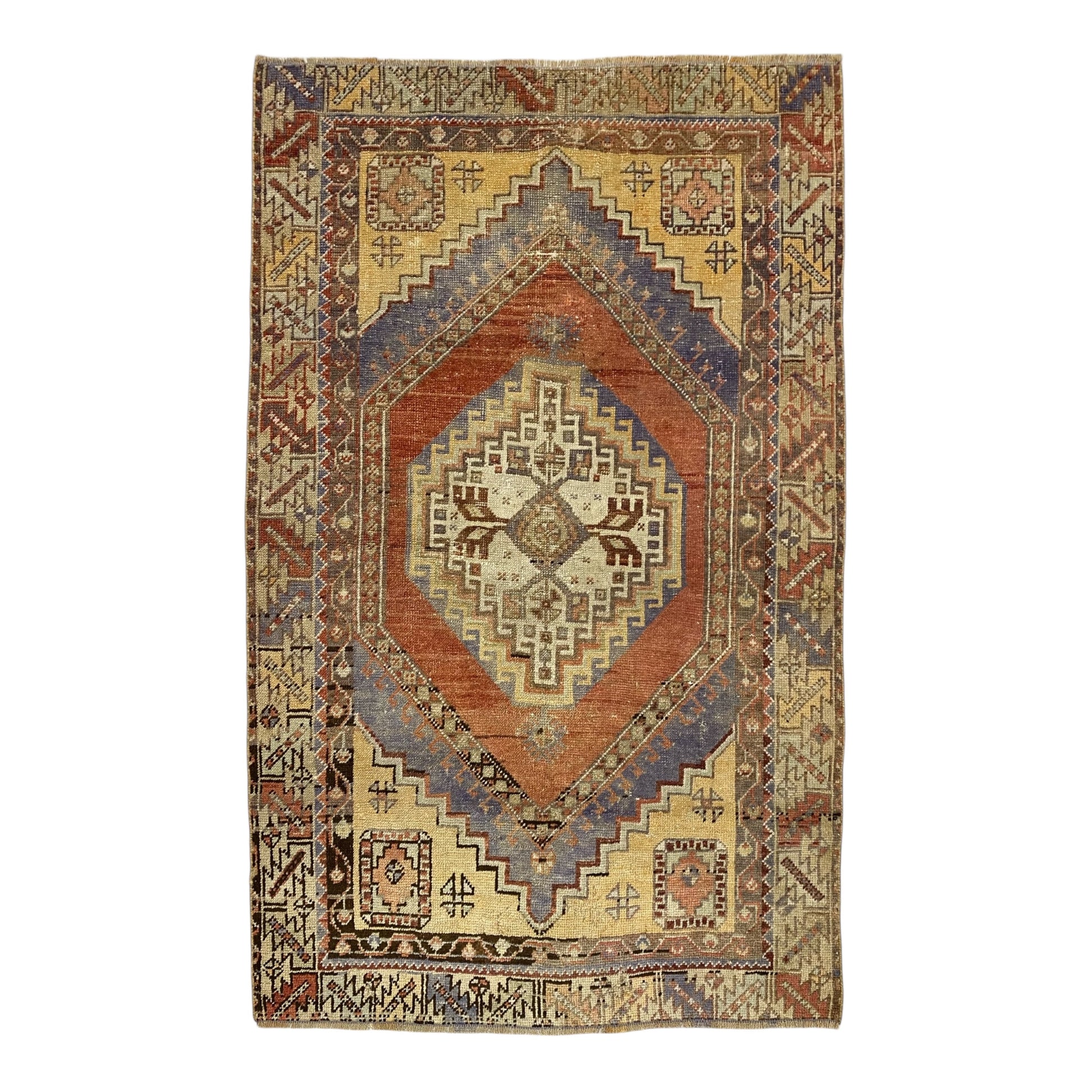 Vintage Turkish Oushak Rug - Kilim Art Gallery