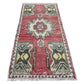 Vintage Turkish Oushak Rug Doormat - Kilim Art Gallery