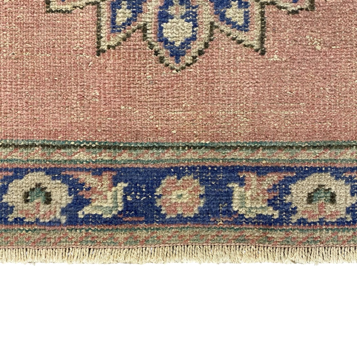 Vintage Turkish Oushak Runner Rug - Kilim Art Gallery