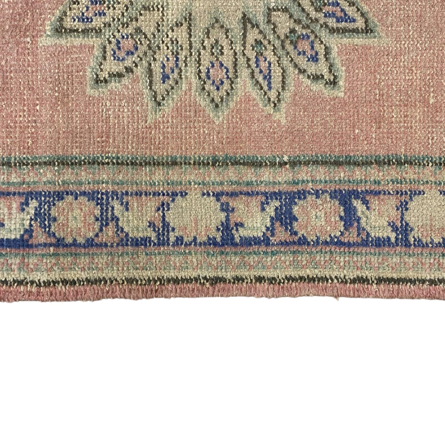 Vintage Turkish Oushak Runner Rug - Kilim Art Gallery