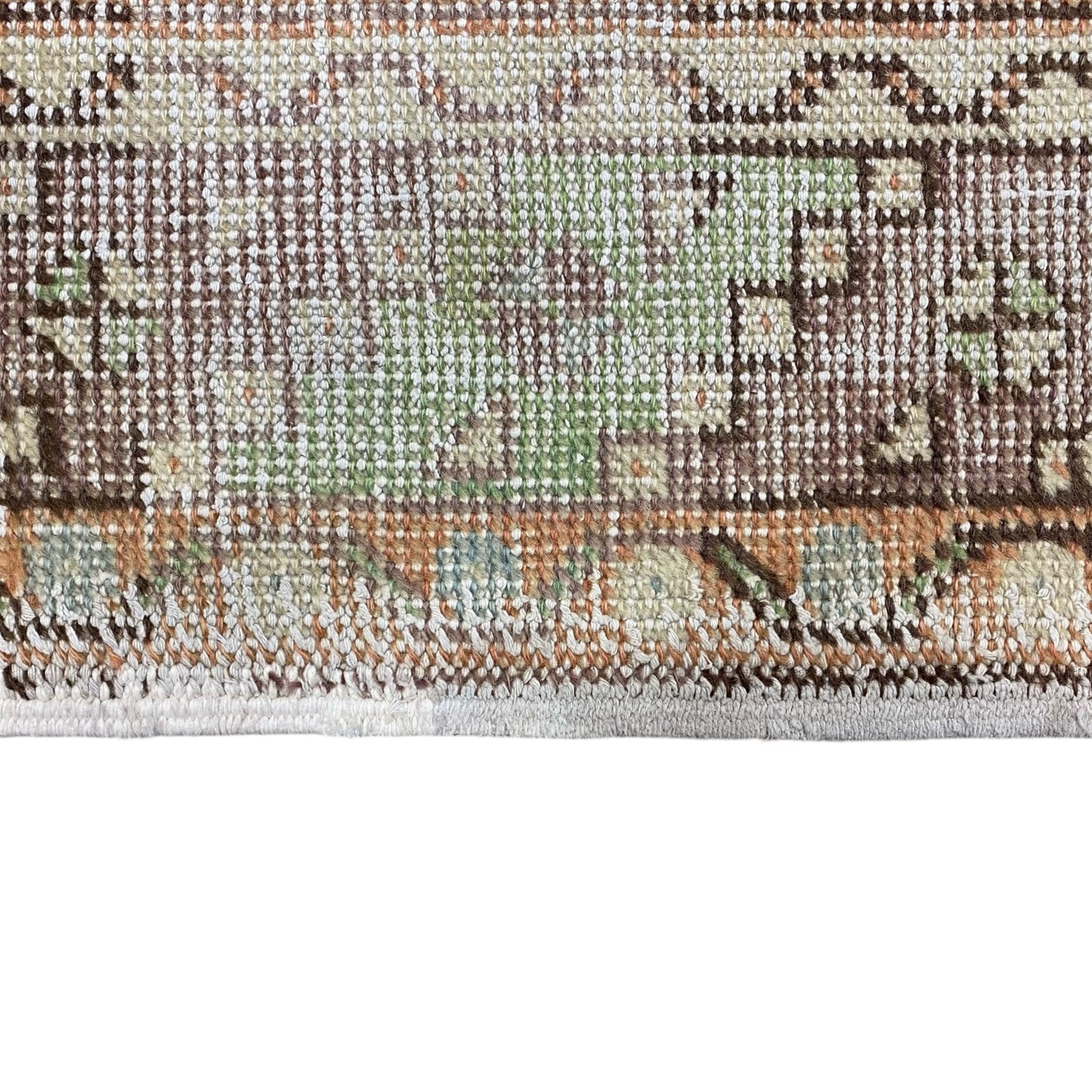 Vintage Turkish Oushak Runner Rug - Kilim Art Gallery