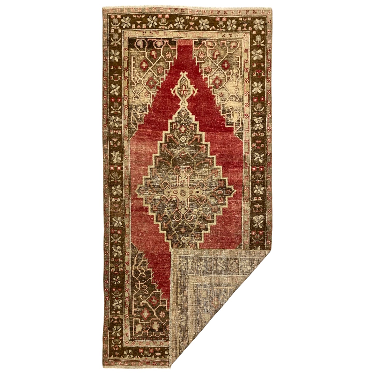 Vintage Turkish Tribal Rug - Kilim Art Gallery