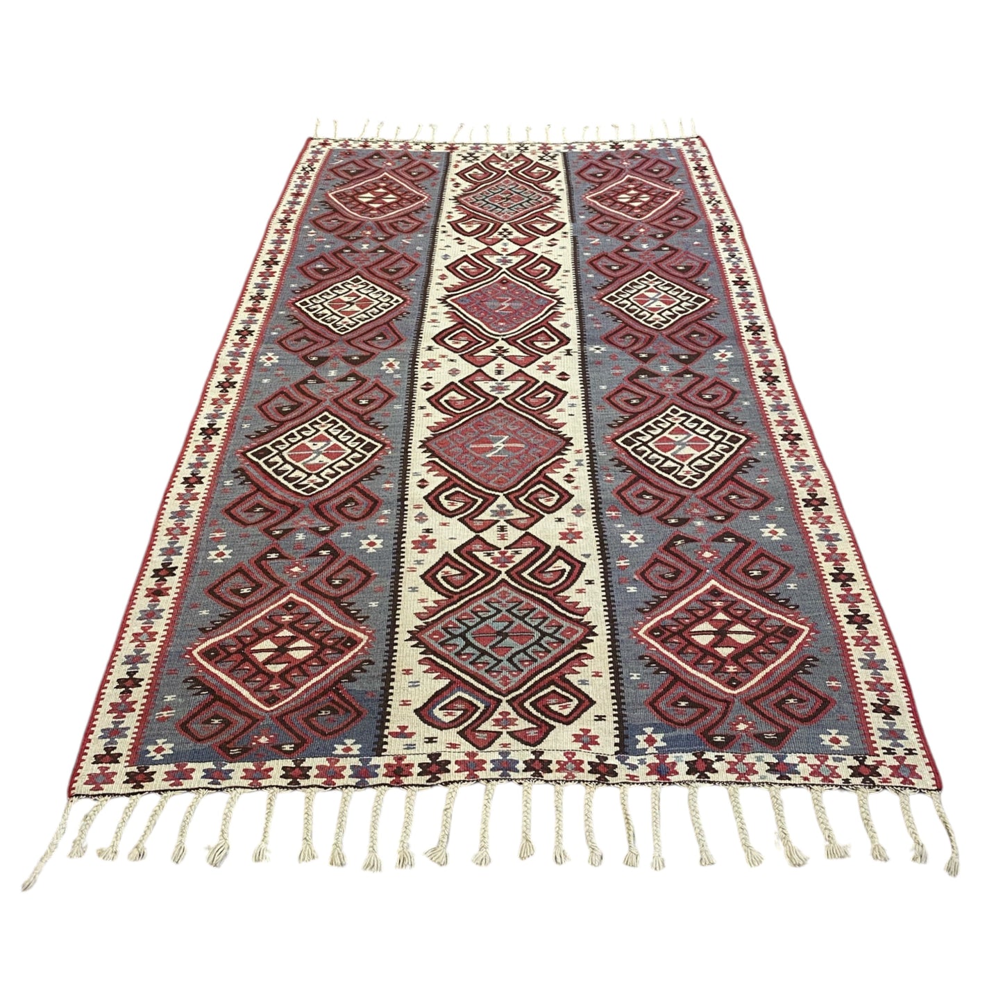 Vintage Van Hakkari Tribal Kilim Rug - Kilim Art Gallery