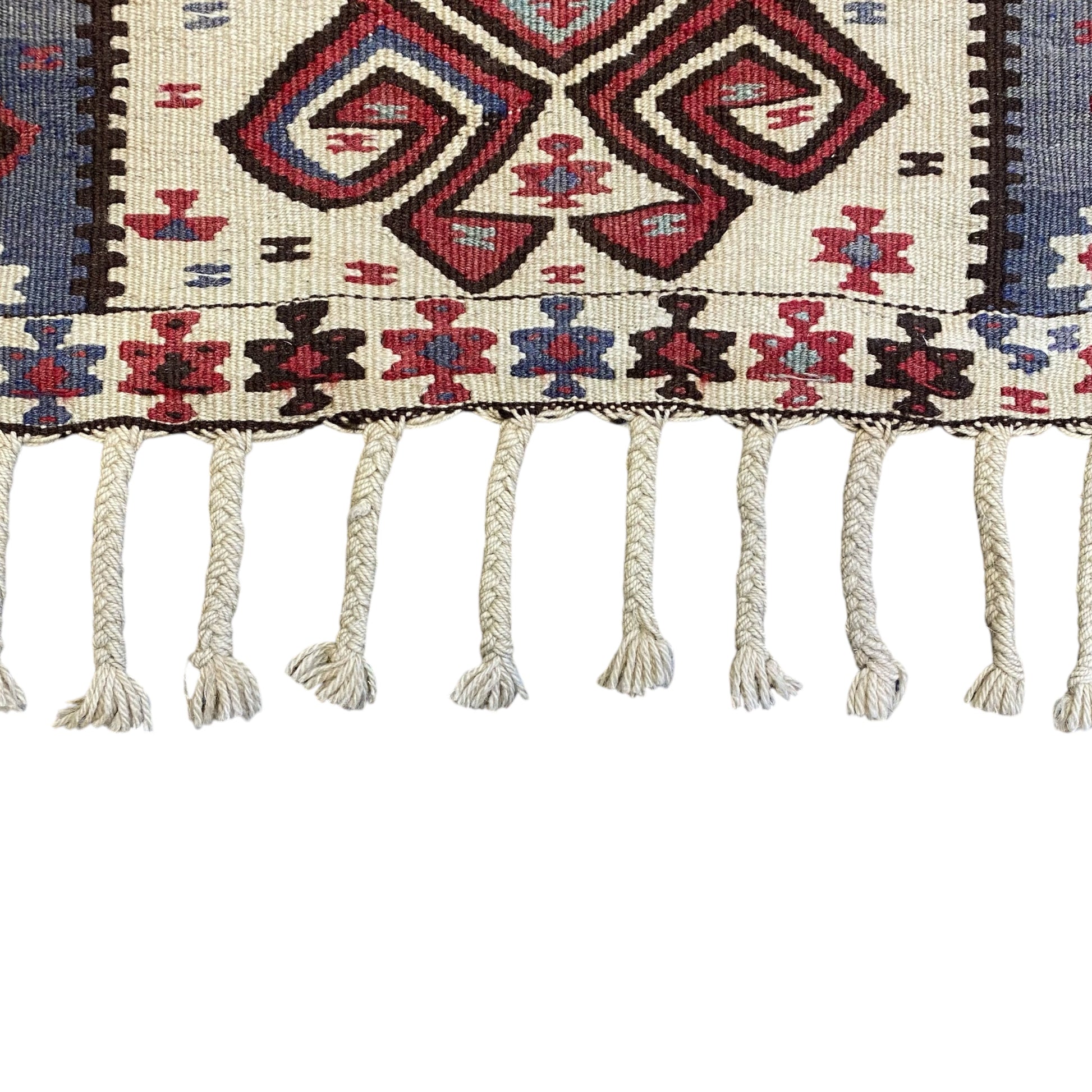 Vintage Van Hakkari Tribal Kilim Rug - Kilim Art Gallery