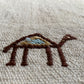 White Minimalist Kilim Rug Sofra