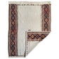White Minimalist Kilim Rug Sofra - Kilim Art Gallery